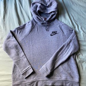 Grey Nike Turtle Neck Sweatshirt